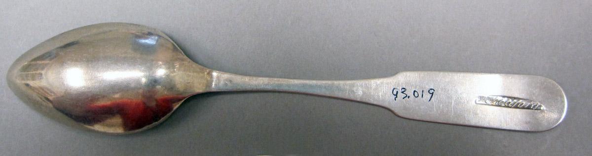1998.0004.3763 Silver Spoon underside