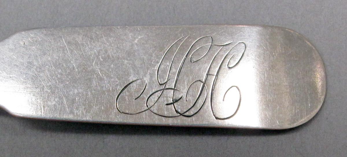 1998.0004.3763 Silver Spoon engraving