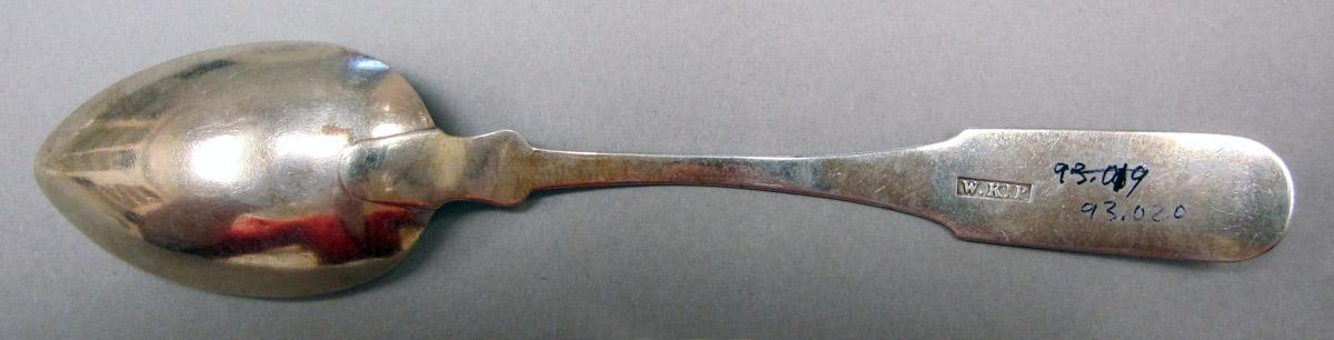 1998.0004.3764.001 Silver Spoon underside