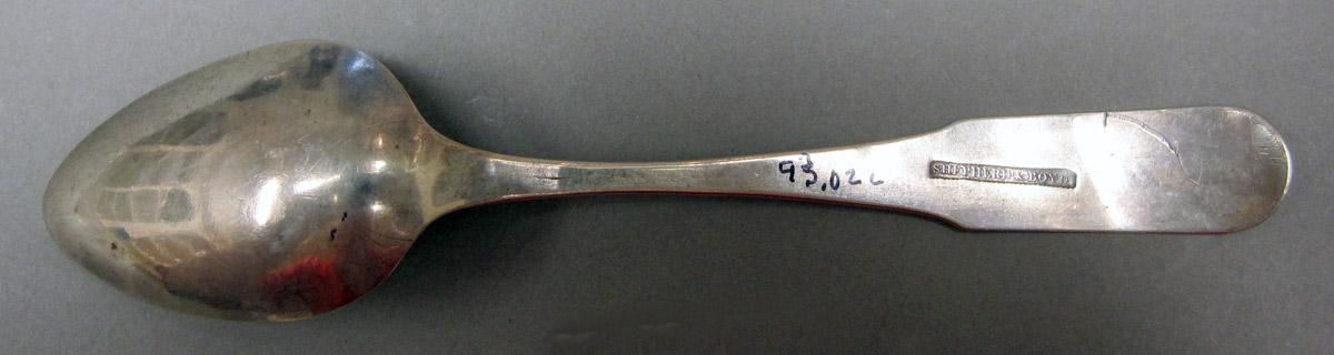 1998.0004.3766 Silver Spoon underside