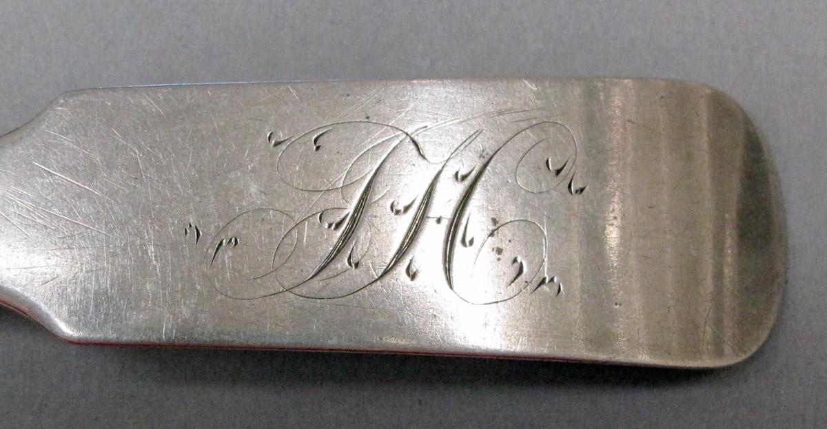 1998.0004.3767 Silver Spoon engraving