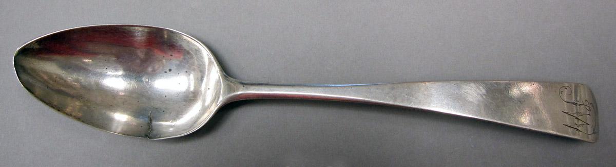 1998.0004.3768 Silver Spoon upper surface