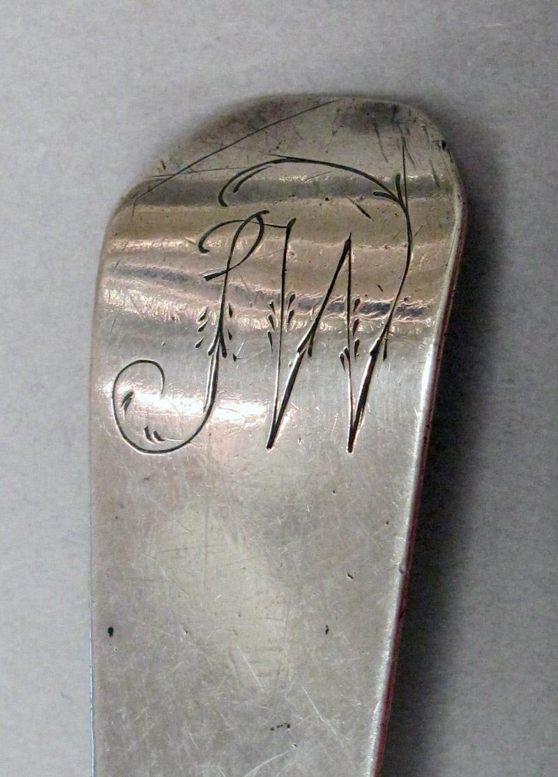 1998.0004.3768 Silver Spoon engraving
