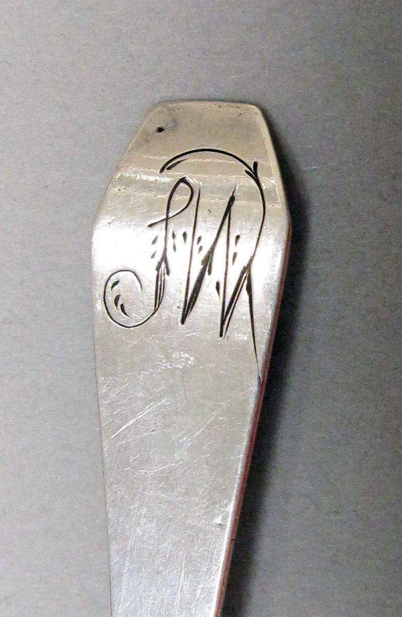 1998.0004.3769 Silver Spoon engraving