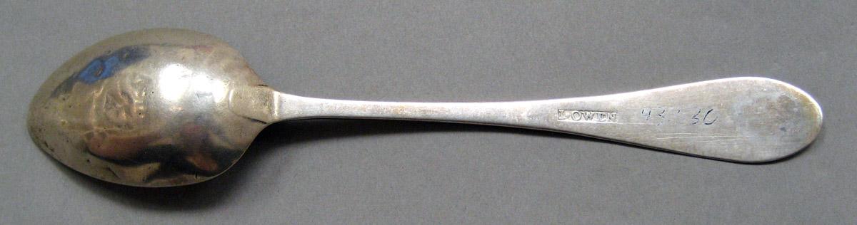 1998.0004.3774 Silver Spoon underside