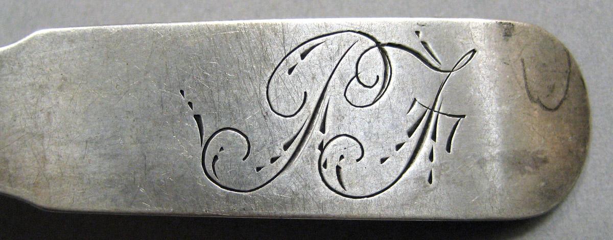 1998.0004.3776 Silver Spoon engraving