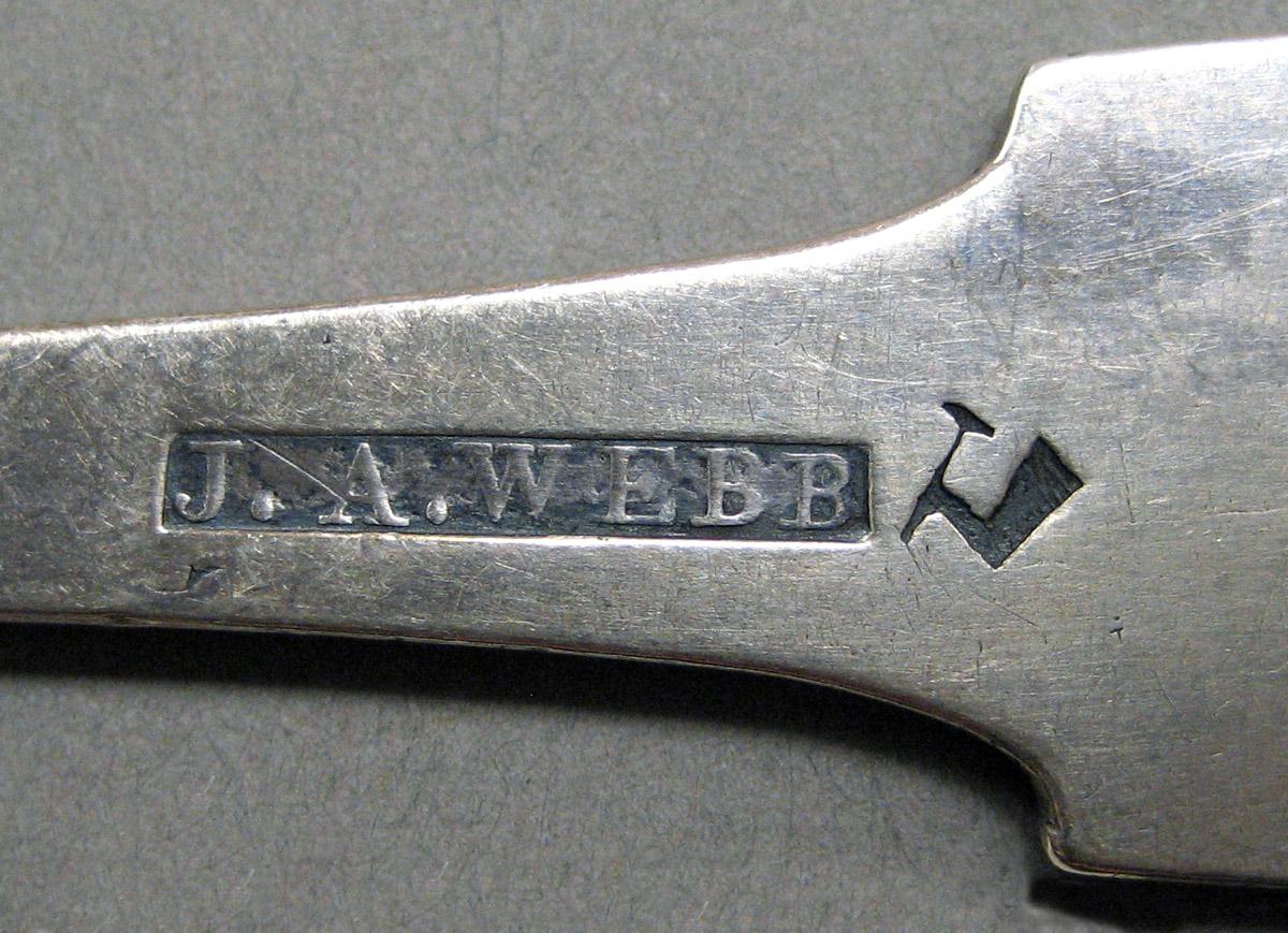 1998.0004.3777 Silver Spoon mark