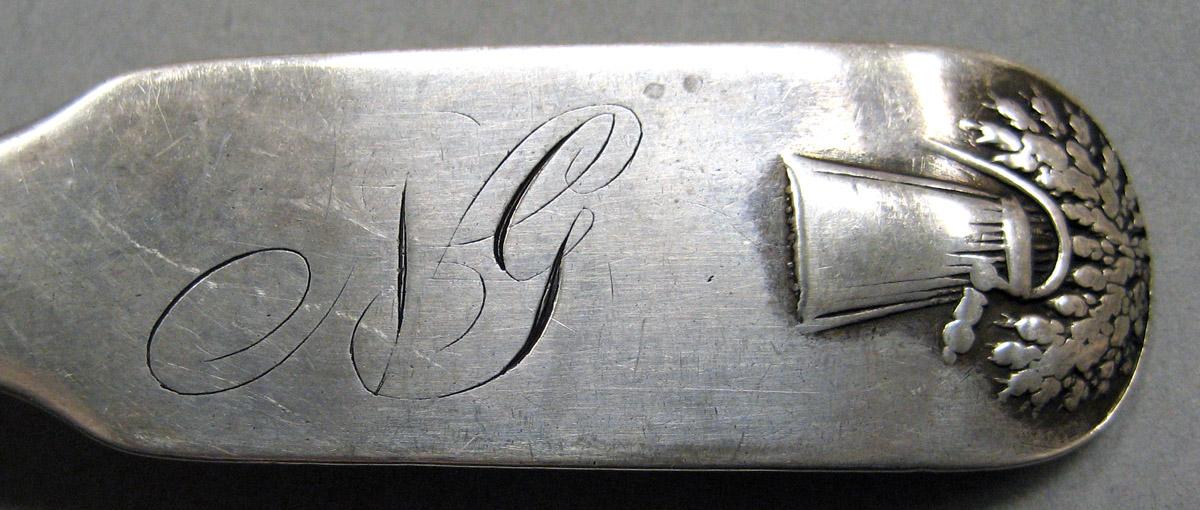 1998.0004.3778 Silver Spoon engraving