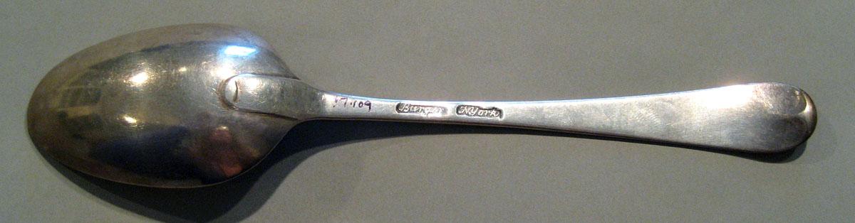 1998.0004.377 Silver Spoon underside