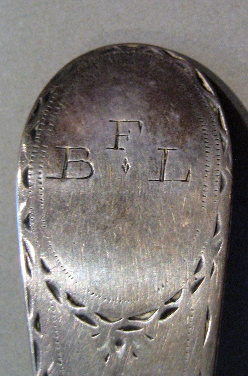 1998.0004.377 Silver Spoon engraving