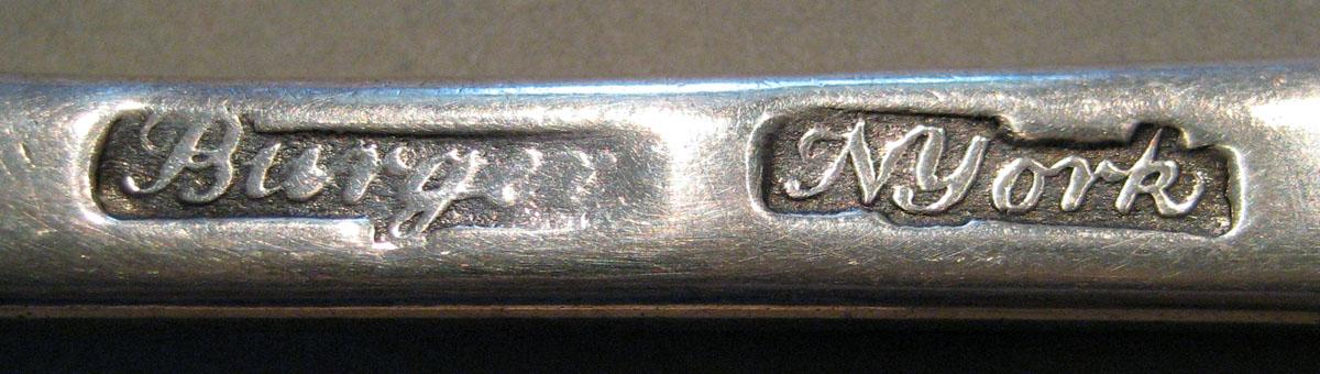 1998.0004.377 Silver Spoon marks
