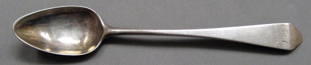 1998.0004.3780 Silver Spoon upper surface
