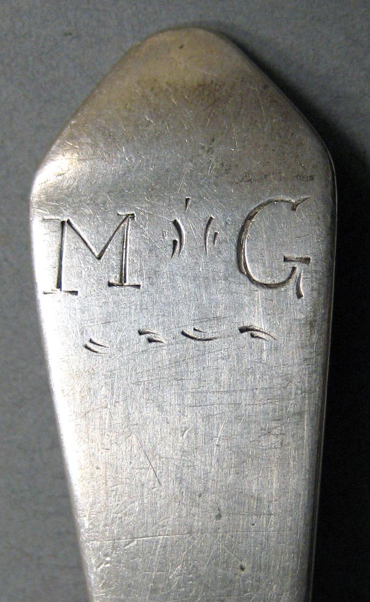 1998.0004.3780 Silver Spoon engraving