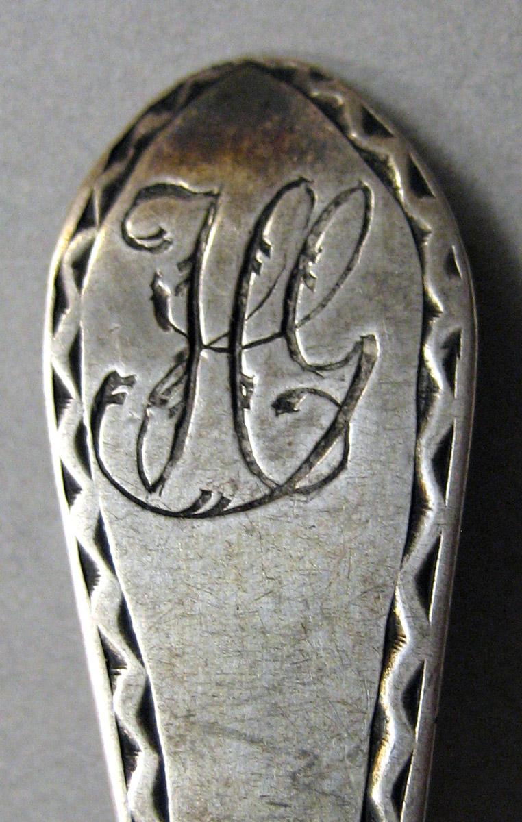 1998.0004.3781 Silver Spoon engraving