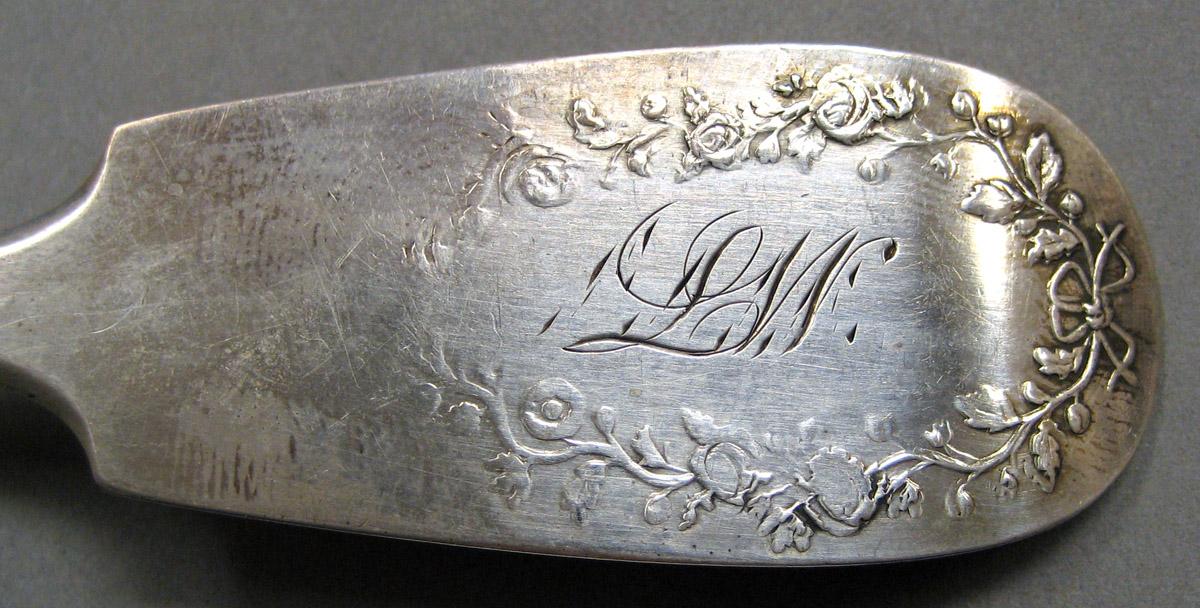 1998.0004.3786.002 Silver Spoon engraving