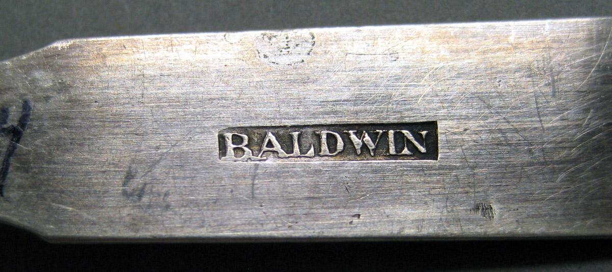 1998.0004.3787 Silver Ladle mark