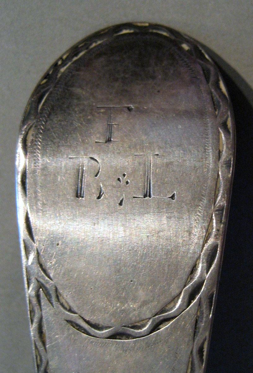 1998.0004.378 Silver Spoon engraving