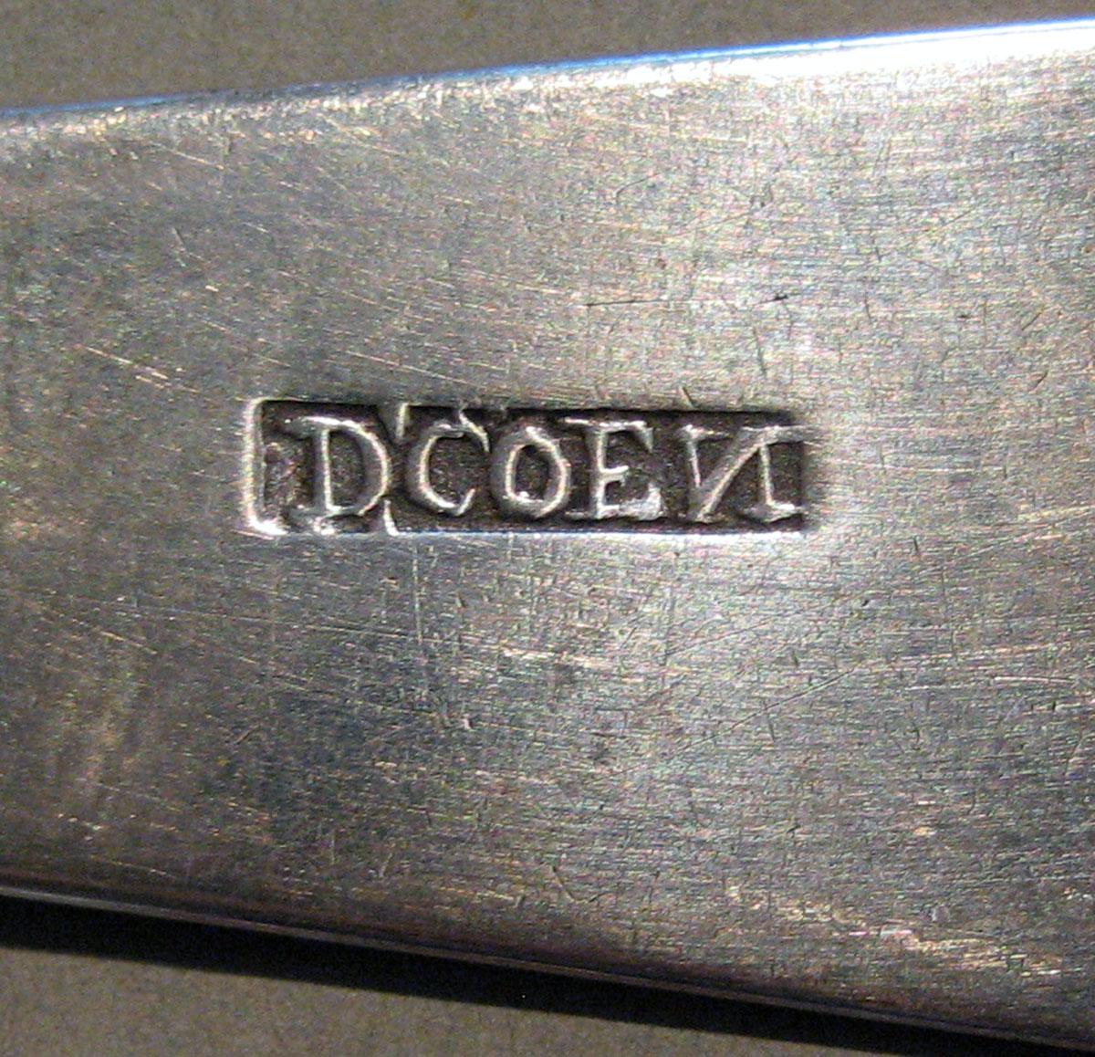 1998.0004.378 Silver Spoon mark