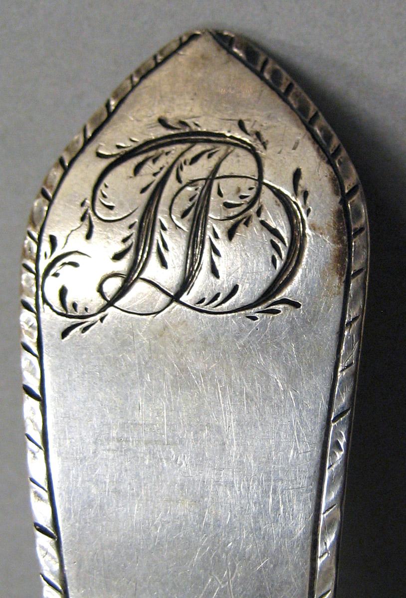 1998.0004.3790 Silver Spoon engraving