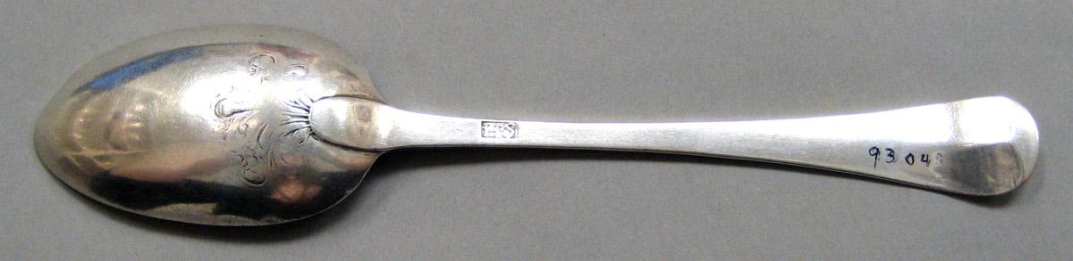 1998.0004.3791 Silver Spoon underside