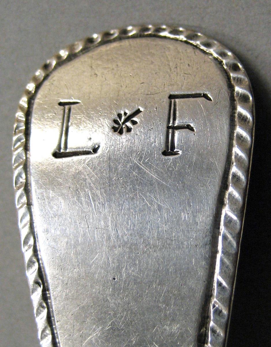 1998.0004.3791 Silver Spoon engraving