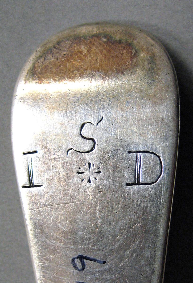 1998.0004.3792 Silver Spoon engraving