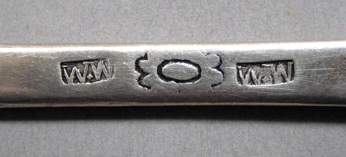 1998.0004.3793 Silver spoon mark