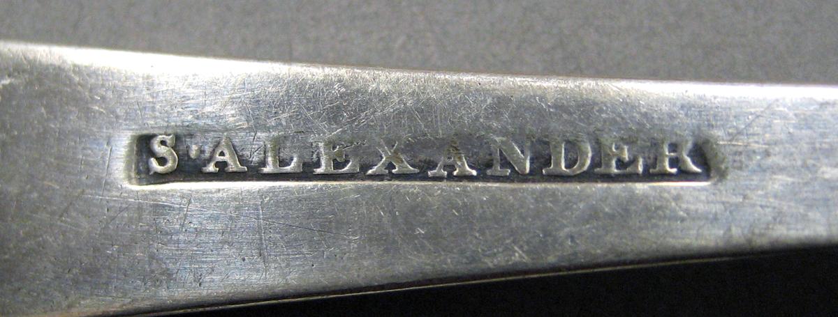 1998.0004.3794 Silver spoon mark