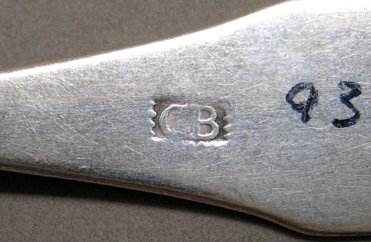 1998.0004.3802 Silver spoon mark