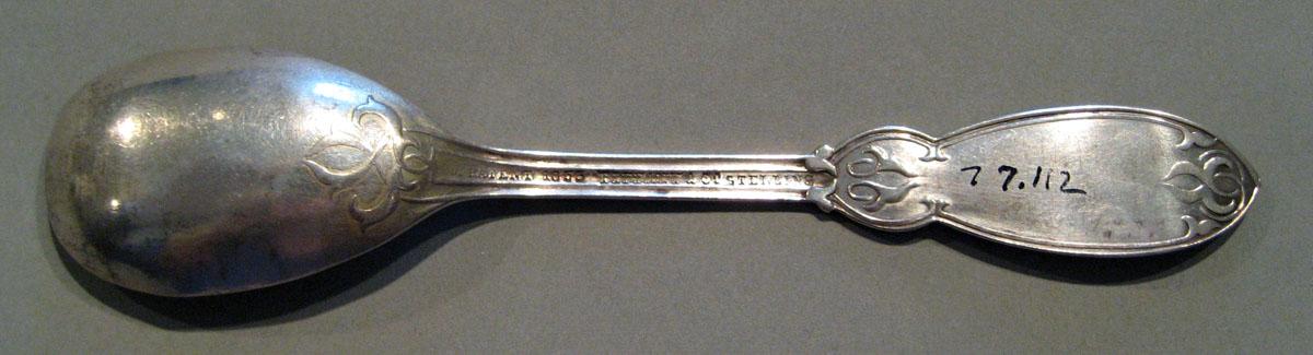 1998.0004.380 Silver Spoon underside