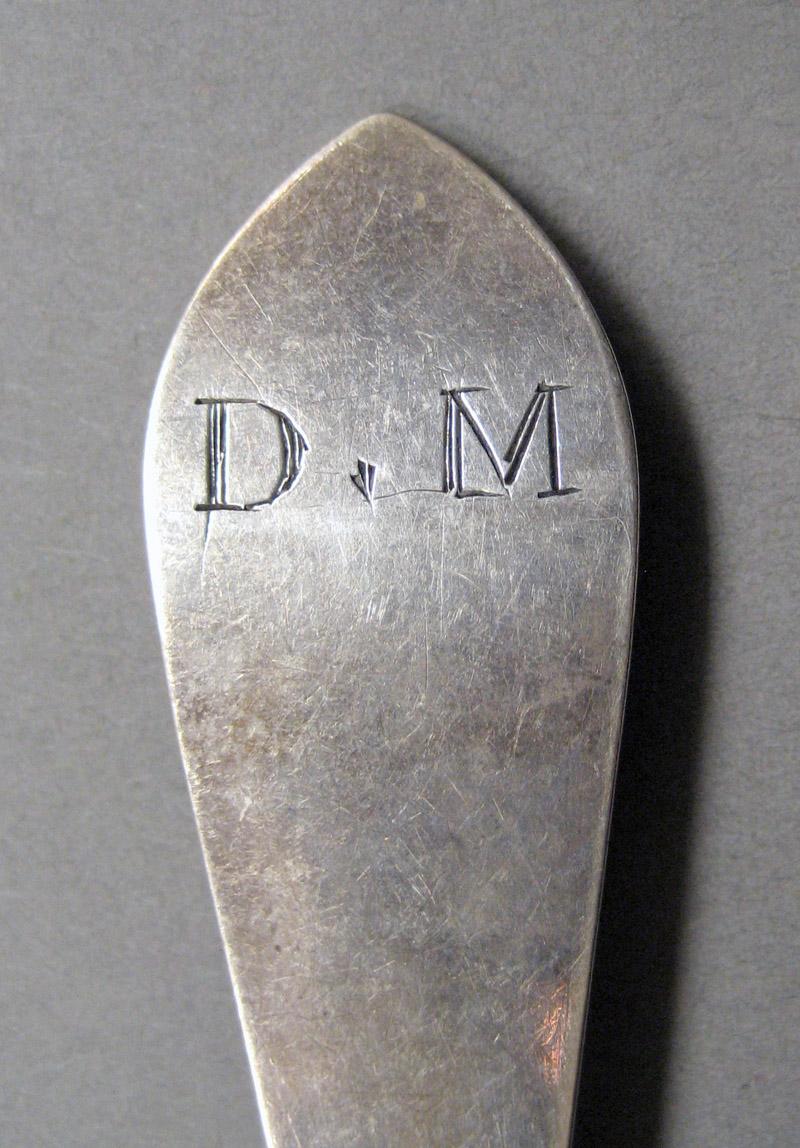 1998.0004.3813 Silver Spoon engraving
