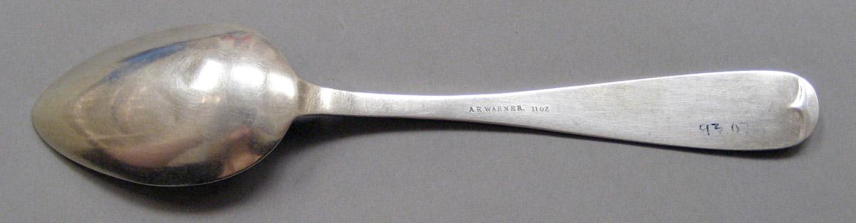 1998.0004.3818.001 Silver Spoon underside