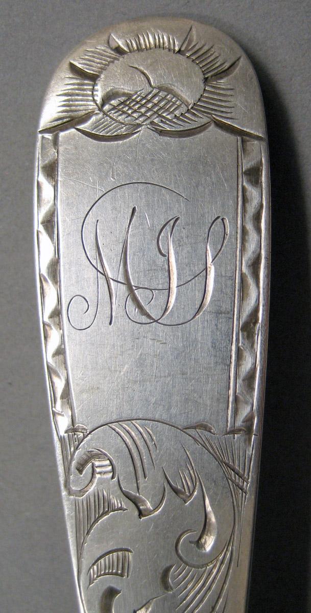 1998.0004.3818.001 Silver Spoon engraving