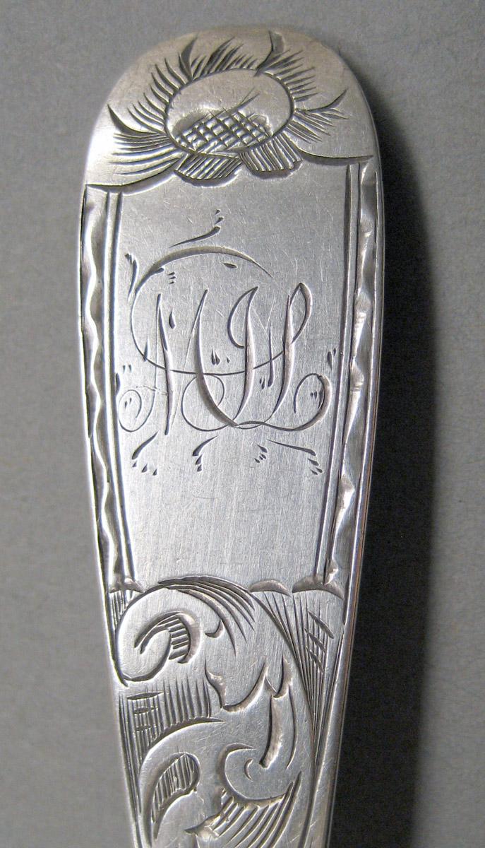 1998.0004.3818.003 Silver Spoon engraving