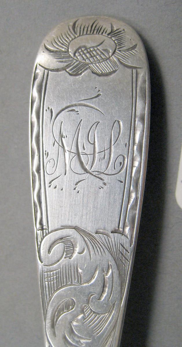 1998.0004.3818.005 Silver Spoon engraving
