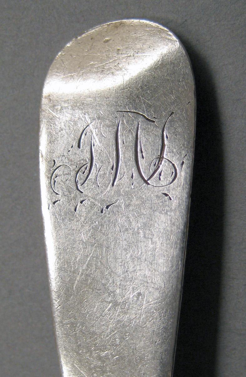 1998.0004.3822 Silver Spoon engraving
