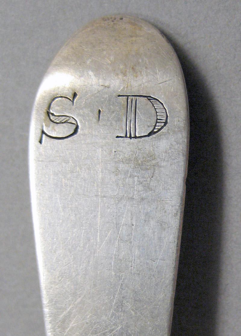 1998.0004.3828 Silver Spoon engraving