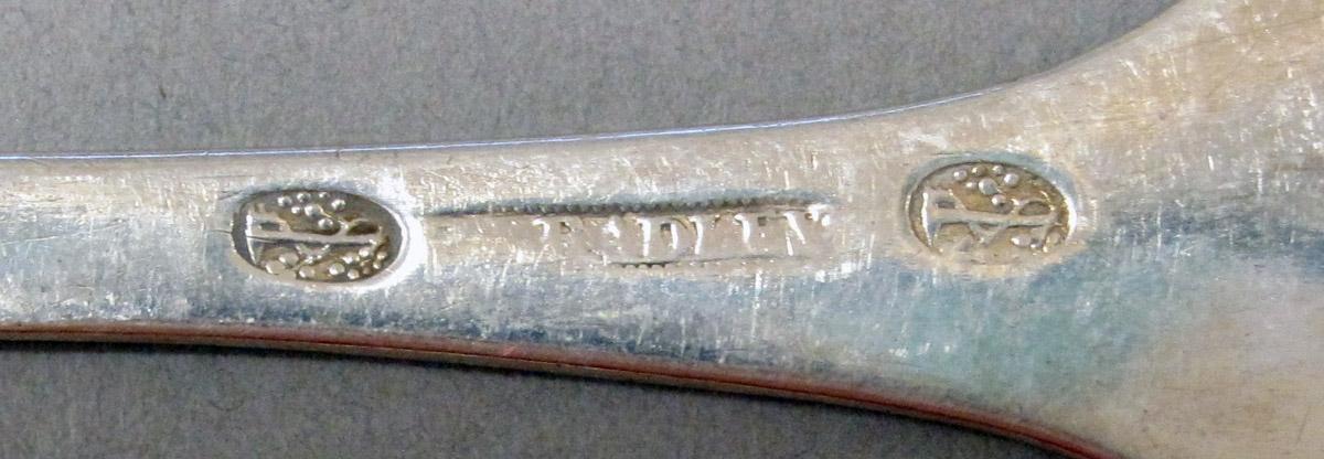 1998.0004.3835 Silver Spoon mark