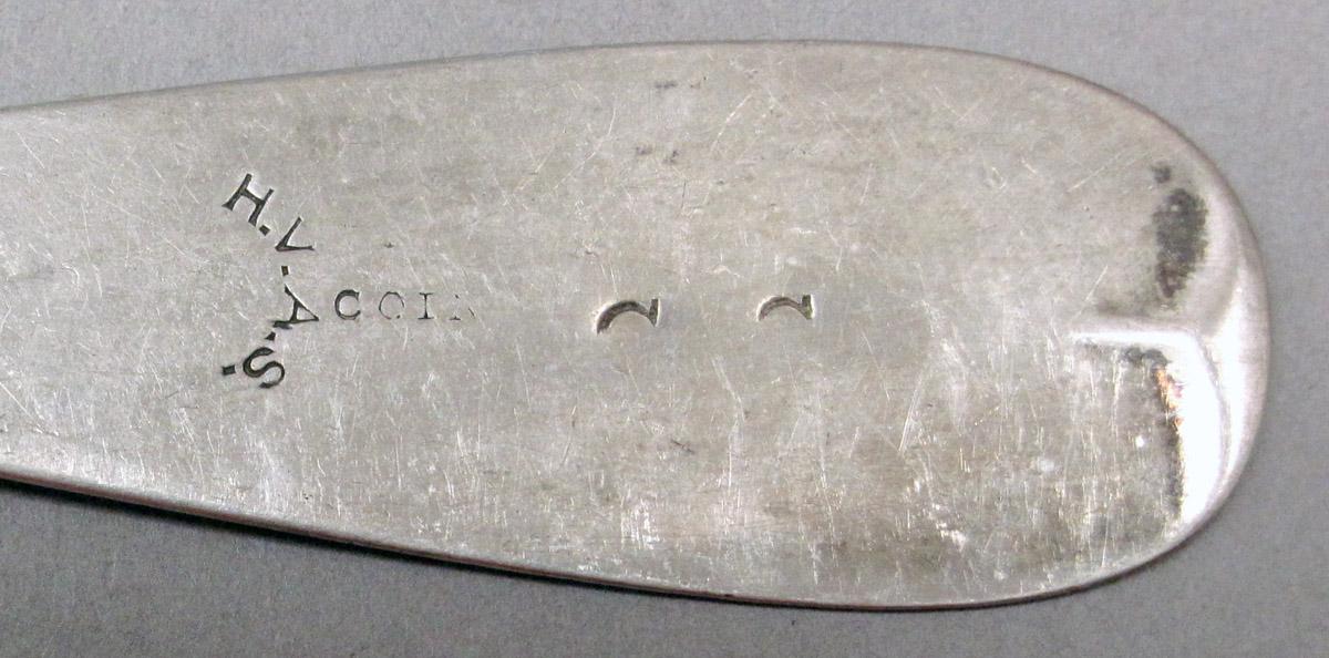 1998.0004.3836 Silver Spoon mark