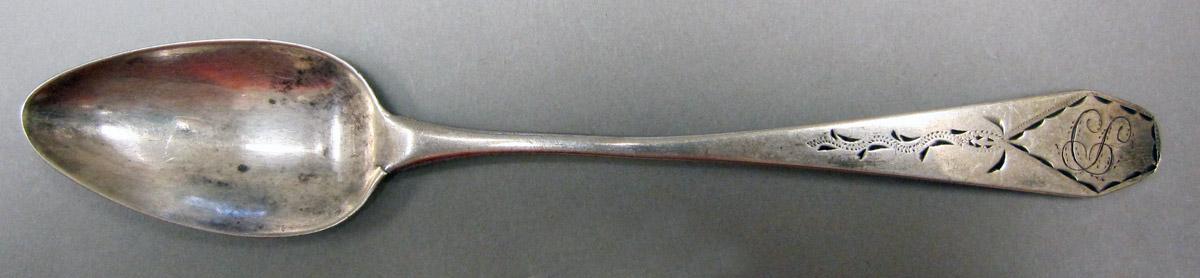 1998.0004.3840 Silver Spoon upper surface