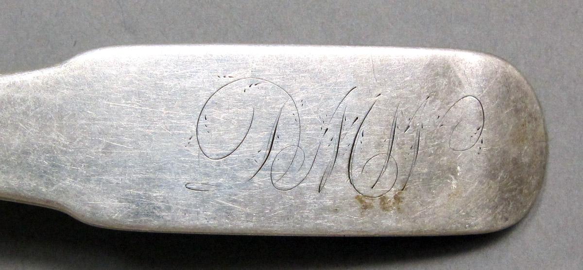1998.0004.3843 Silver Spoon engraving