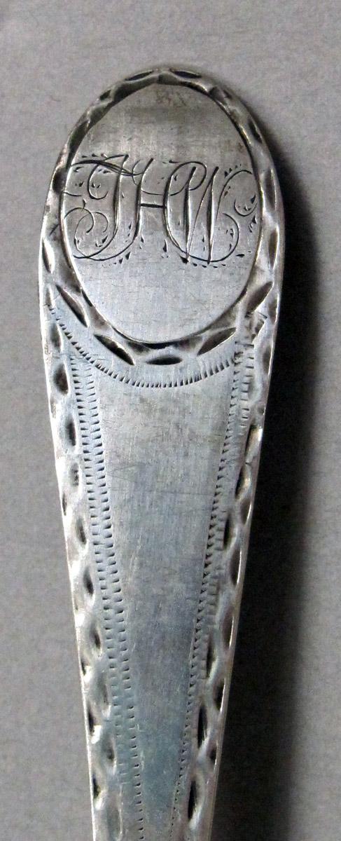 1998.0004.3844 Silver Spoon engraving