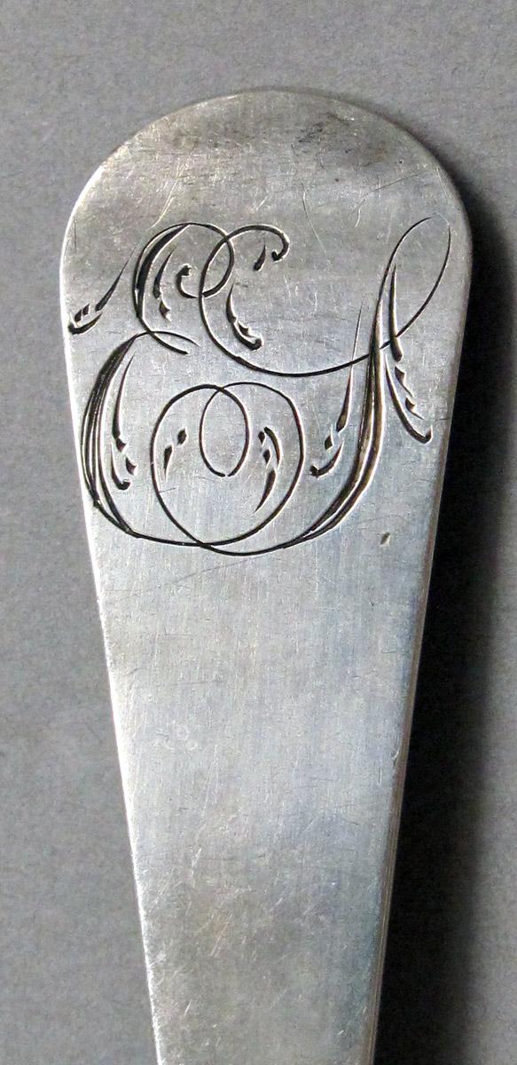 1998.0004.3846 Silver Spoon engraving