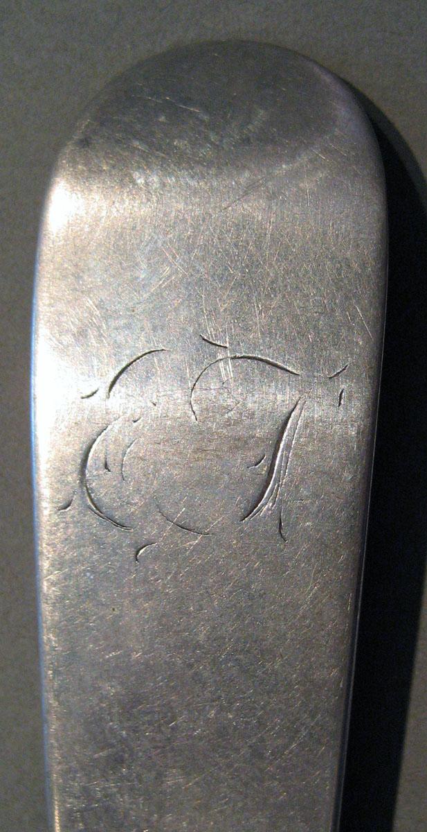 1998.0004.384 Silver Spoon engraving