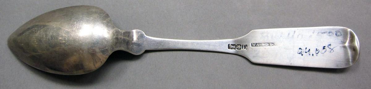 1998.0004.3850 Silver Spoon underside