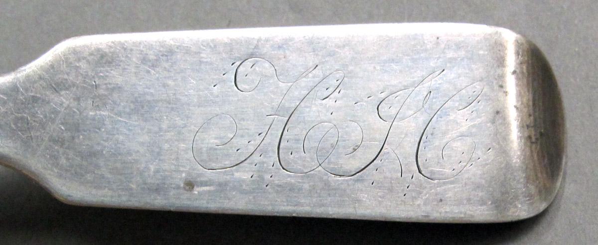 1998.0004.3850 Silver Spoon engraving