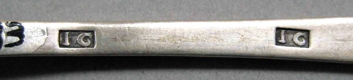 1998.0004.3854 Silver Spoon mark