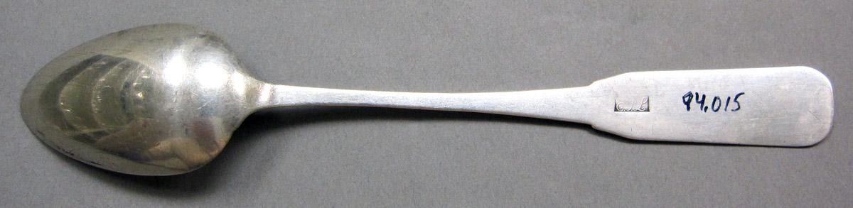 1998.0004.3857 Silver Spoon underside