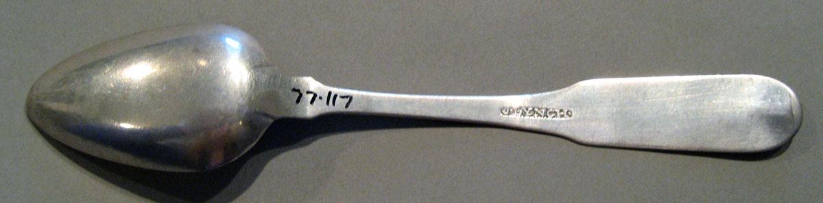 1998.0004.385 Silver Spoon underside