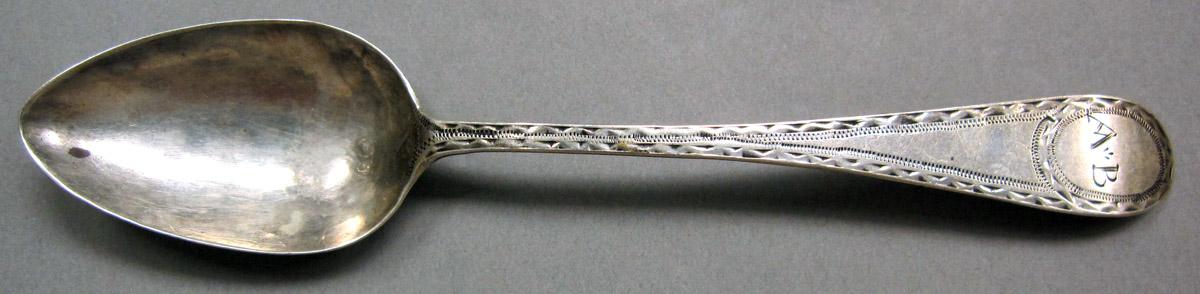 1998.0004.3860 Silver Spoon upper surface